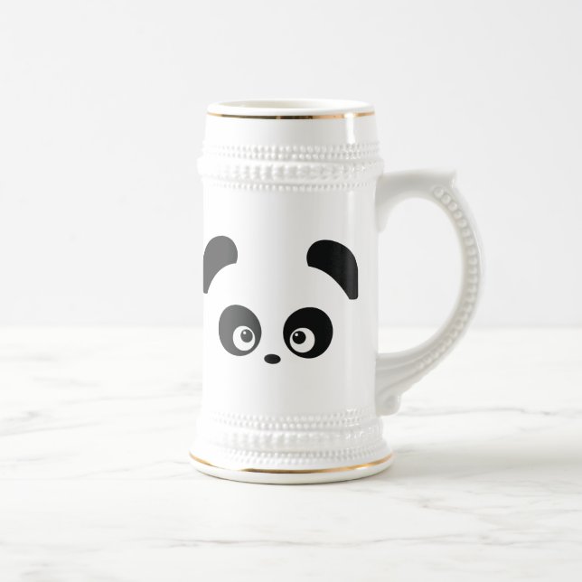 Liebe Panda® Stein Bierglas (Rechts)
