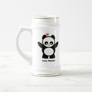 Liebe Panda® Stein Bierglas