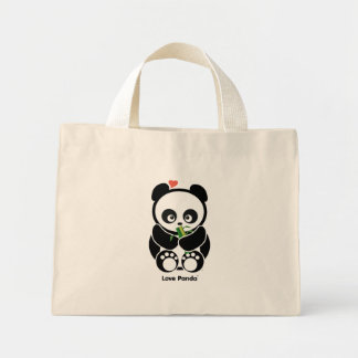 Liebe Panda® Tiny Tote Bag Mini Stoffbeutel