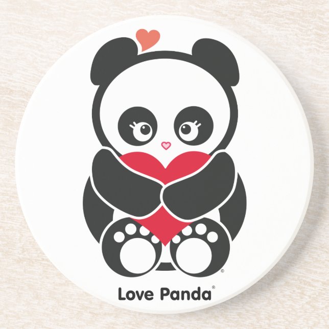 Liebe Panda® Untersetzer (Vorne)