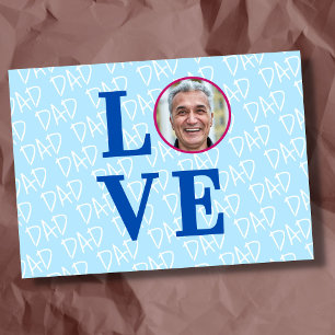 Liebe Papa Liebe Vater wir lieben dich Papa benutz Karte