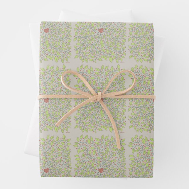 Liebe ✨ Papierblätter Geschenkpapier Set (Beispiel)