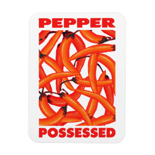 Liebe Paprikaschoten? Red Hot Chili Yum! Magnet