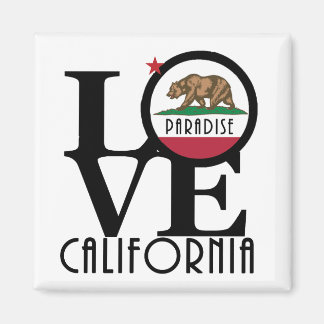 LIEBE Paradise California Magnet