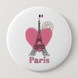 Liebe Paris Button