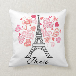 Liebe Paris, Frankreich Kissen