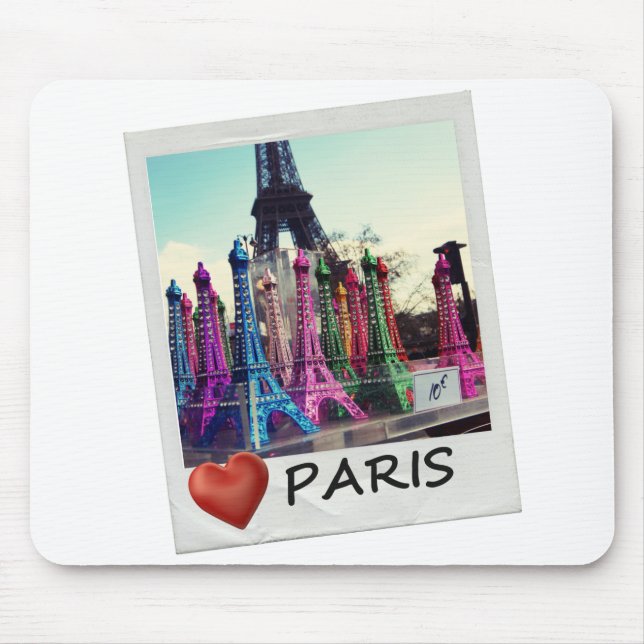Liebe Paris Mousepad (Vorne)