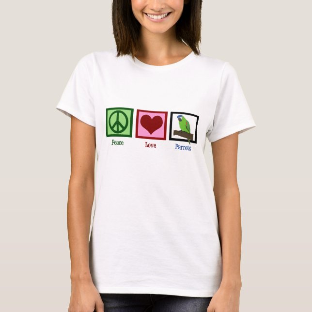 Liebe Parrots T-Shirt (Vorderseite)