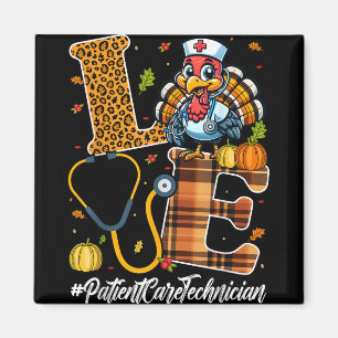 Liebe Patient Betreuungspersonal Erntedank PCT Tec Magnet