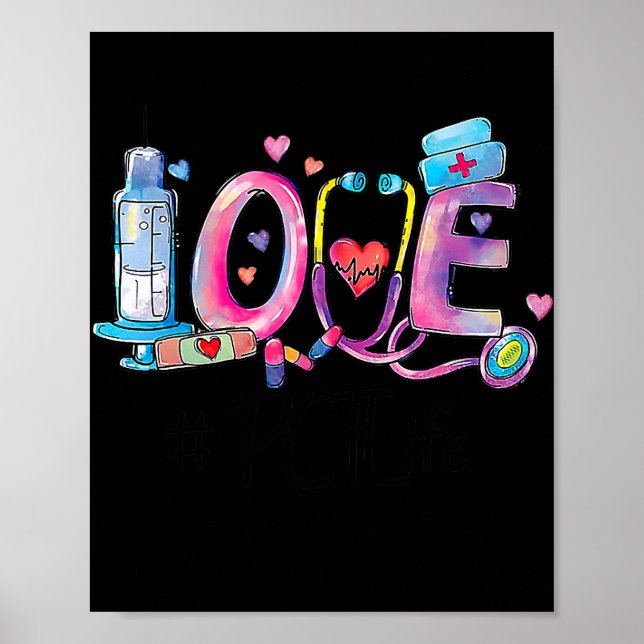 Liebe Patientenbetreuer PCT-Krankenversorgung Poster (Vorne)