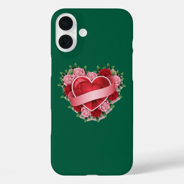 LIEBE PATTERN-iPhone / iPad Gehäuse Case-Mate iPhone Hülle (Rückseite)