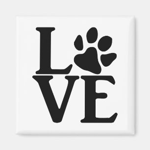 Liebe Paw Classic Magnet