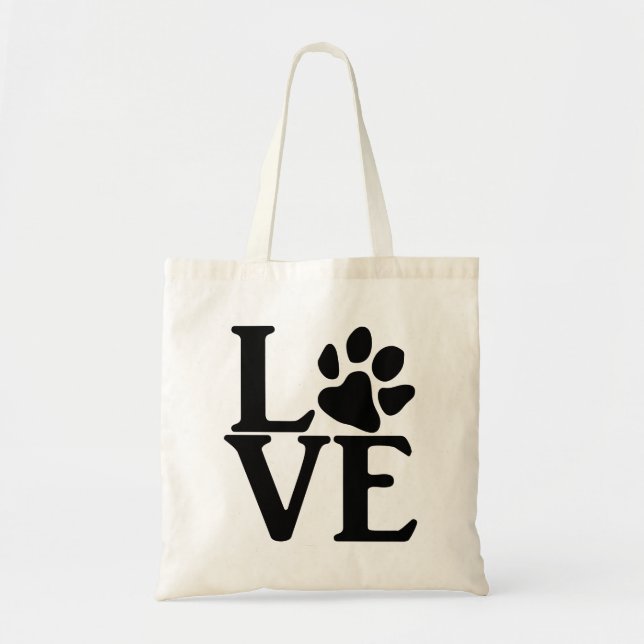 Liebe Paw Classic Tragetasche (Vorne)