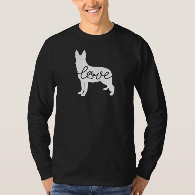 Liebe Paw Men Women T-Shirt (Vorderseite)
