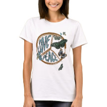 Liebe Peace Butterfets Vintag Summer Hippie