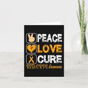 LIEBE PEACE CURE RSD CRPS AWARENZ KARTE