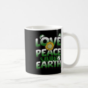 Liebe Peace Earth Environmental Protection Earth D Kaffeetasse