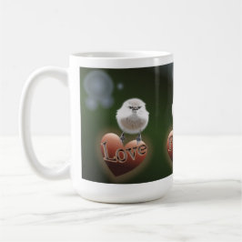 Liebe Peace Joy Birdie Tasse