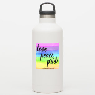 Liebe Peace Pride Vinyl Sticker