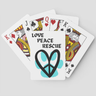 Liebe Peace Rescue Playing Cards Spielkarten