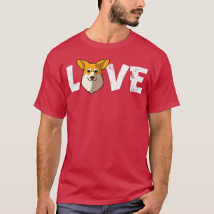 Liebe Pembroke Corgi Mama Funny Pembroke Corgi Vat T-Shirt