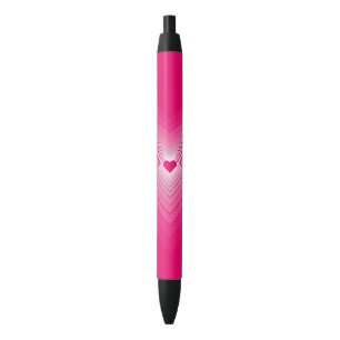 Liebe Pen mit rosa Herzen Kugelschreiber