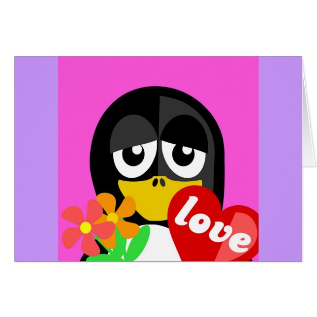 LIEBE PENGUIN (Vorderseite (Horizontal))