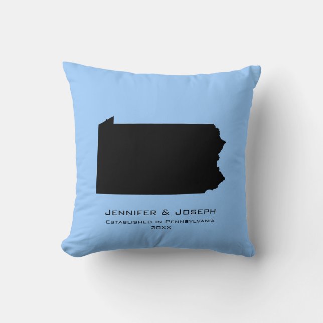 Liebe Pennsylvania Kissen (Vorderseite)