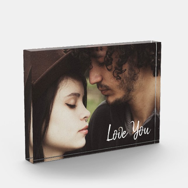 Liebe | PERSONALISIERTES FOTO (Links)