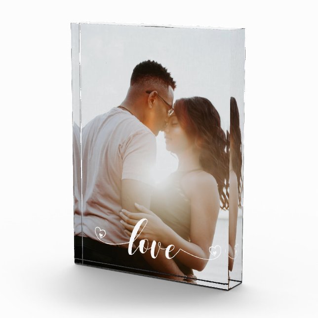 Liebe Personalisiertes Foto Valentine Jubiläum (Rechts)