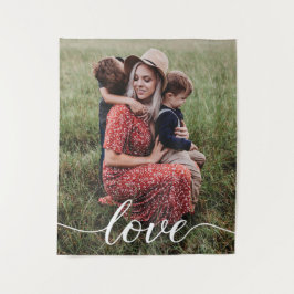 Liebe Personalisiertes Foto Wandteppich