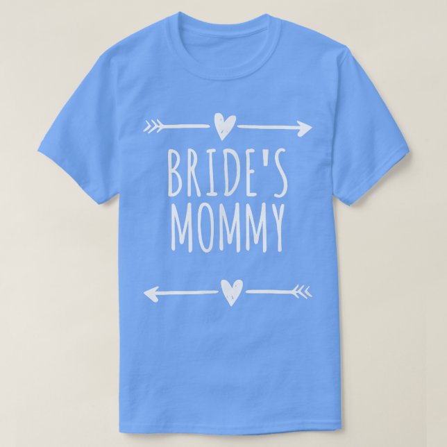 Liebe Pfeile hören die Mami von Funny Bride T-Shirt (Design vorne)