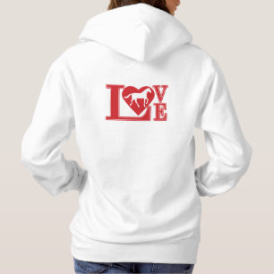 Liebe Pferde Hoodie