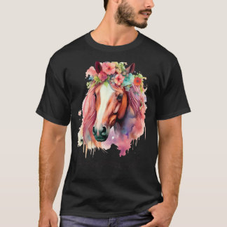 Liebe Pferde, Leben im Sattel, Reitpferde, Pony T-Shirt