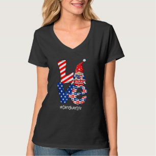 Liebe Pflegekraft Leben Krankenschwester Stethosko T-Shirt