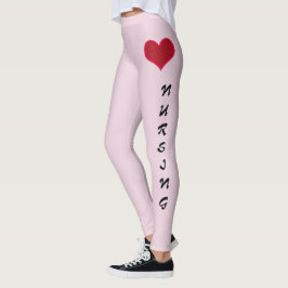 Liebe-pflegenLeggings-Rosa Leggings
