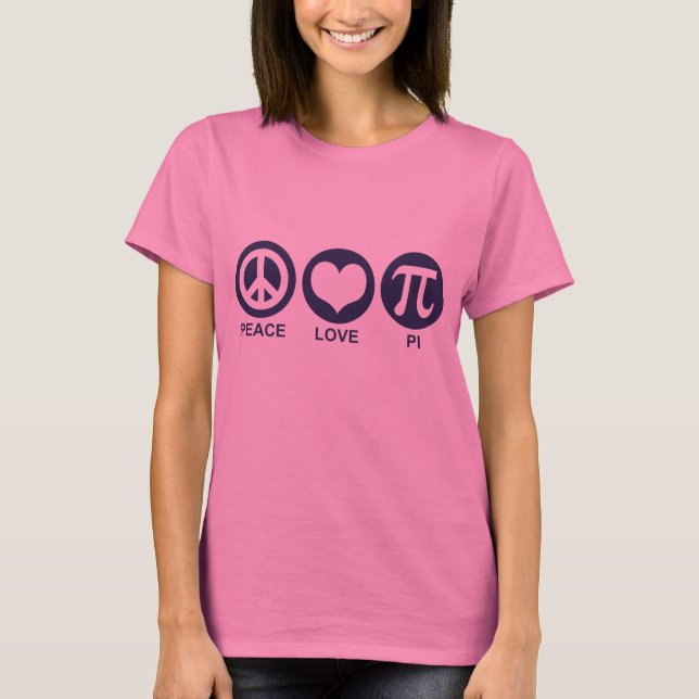 Liebe Pi T-Shirt (Vorderseite)