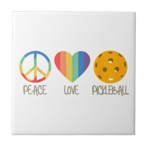 Liebe Pickleball Fliese
