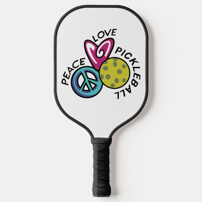 Liebe Pickleball Schläger (Vorderseite)