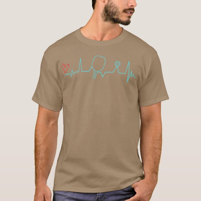 Liebe Pickleball vintage T-Shirt (Vorderseite)