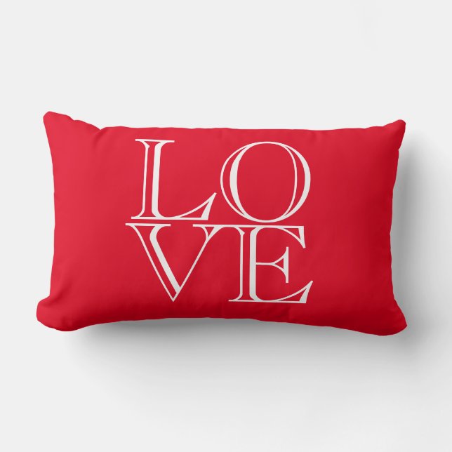 Liebe Pillow Lendenkissen (Vorderseite)