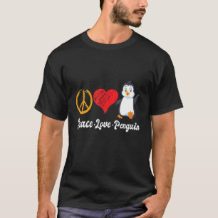 Liebe Pinguin Penguin Birds Kinder T-Shirt
