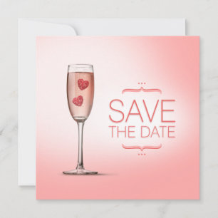 Liebe Pink Save the Date
