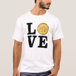 Liebe Pizza - Funny T-Shirt
