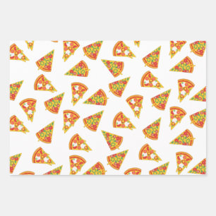 Liebe Pizza   Geschenkpapier Set