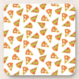 Liebe Pizza Getränkeuntersetzer