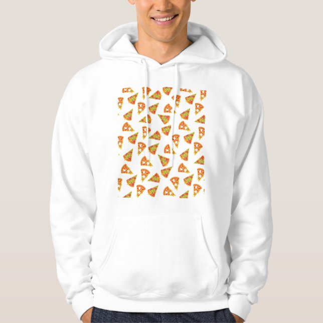 Liebe Pizza Hoodie (Vorderseite)