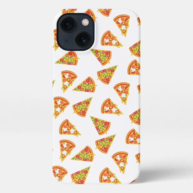 Liebe Pizza iPhone Hülle (Rückseite)