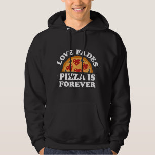 Liebe Pizza ist für immer Hoodie