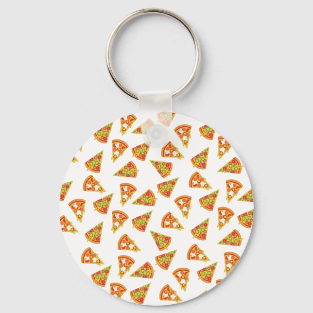 Liebe Pizza Schlüsselanhänger (Vorderseite)